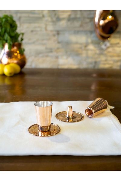 Bakır Concept COPPER SHOT CUP MEXICO COPPER COLOR 2-PACK
