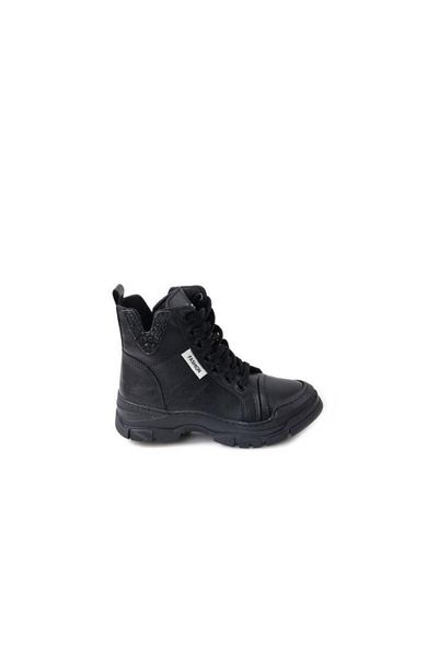 Papuçcity Χειμερινές μπότες Snicker 02963 Stoned Lace-Up Thermo Sole