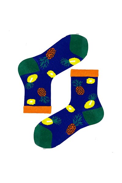 CARNAVAL SOCKS Детски чорапи с шарка на ананас