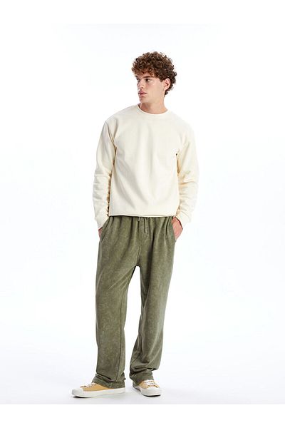 LC Waikiki Ανδρικό φούτερ XSIDE Khaki Comfortable Fit