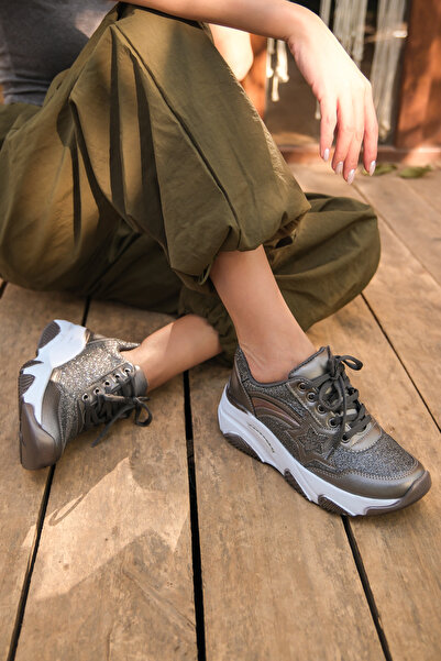 Cananın Pabuçları DNR 608 ΑΘΛΗΤΙΚΑ ΠΑΠΟΥΤΣΙΑ ΜΕ ΠΕΤΡΑ