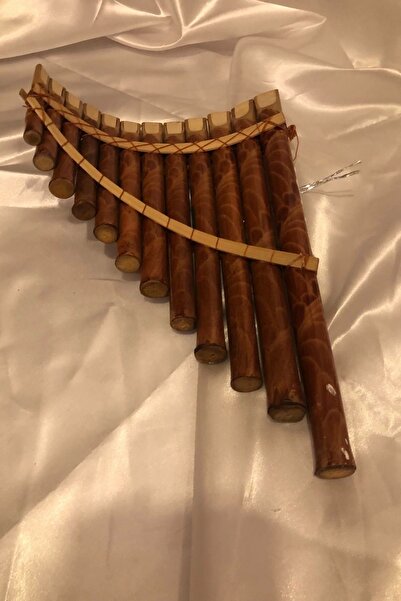 RaHan Κουδούνι γιόγκα για διαλογισμό Φενγκ Σούι Ξύλινο φλάουτο πανφλάουτο, μπαμπού πανφλάουτο, μουσικό όργανο, διακόσμηση, δώρο