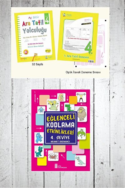 Üçgen Yayıncılık الصف الرابع - عطلة نوفمبر + الترميز (هدية تجريبية)