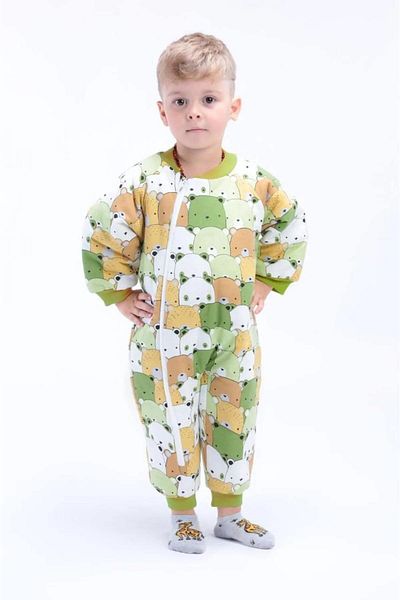 Magu Boy's Animal Patterned Fiber Filled 2.5 Tog Children's Sleeping Bag
