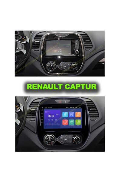 NAVMİNA RENAULT CAPTUR 2013-2020 UYUMLU 9 İNÇ 6-128 GB MULTİMEDYA