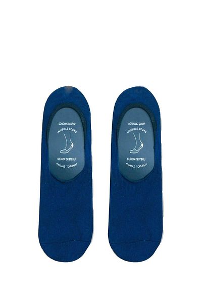 CARNAVAL SOCKS Тъмносини силиконови балерини с неплъзгащи се чорапи