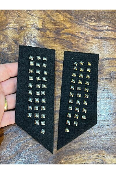 Gönülden Tasarım SET 2 BUC ZIMBALI EPOLET ARMATURA ACCESORIUM DE CUSUT14X5 CM