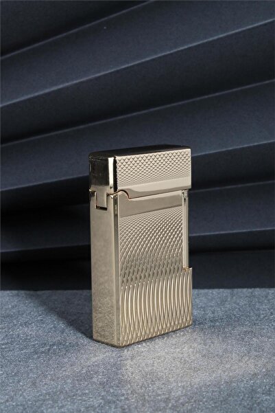 Silvio Monetti Altın Renk Kapaklı Pürmüz Gazlı Çakmak 24csm899tr03