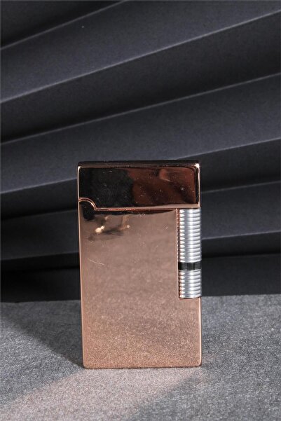 Silvio Monetti Rose Renk Özel Tasarım Kapaklı Gazlı Çakmak 24CSM874MR04