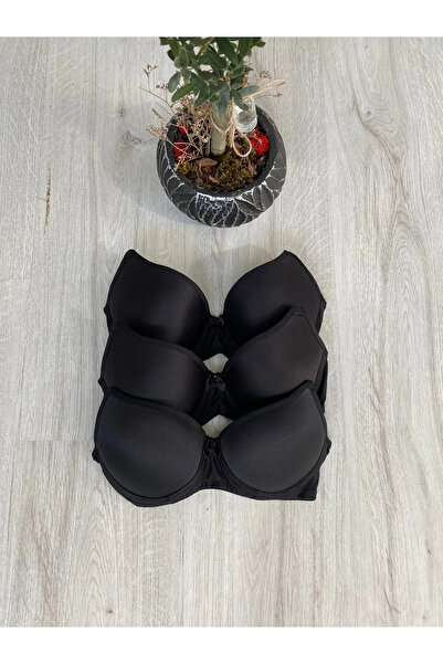 Balerion Kadın Dolgusuz Balenli Mikro 3'lü Sütyen