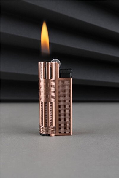 Silvio Monetti Alevli Muhtar Model Bakır Gazlı Çakmak CAKSM094T