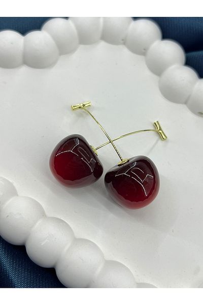 Lavienta Big & Small Cherry Earrings