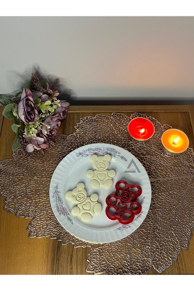 Almalı Almali Cute Bear Cookie Mold (Single)