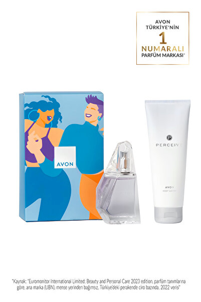 AVON Perceive Kadın Parfüm ve Vücut Losyonu Hediye Paketi