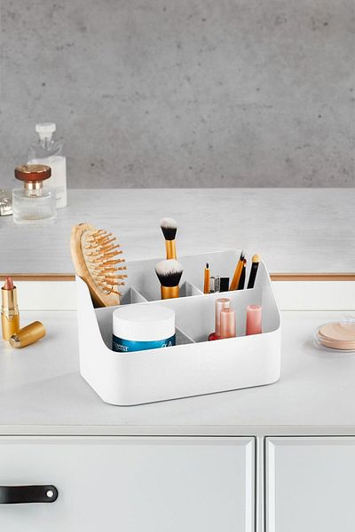 EmFa White Makeup Box & Cosmetic Organizer & Multi-Purpose Box