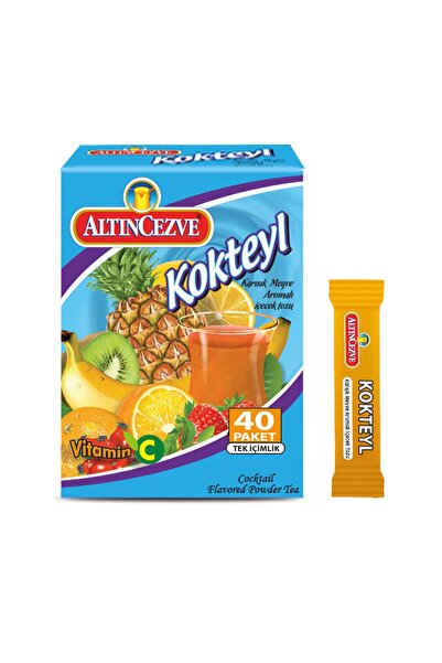 Altıncezve Kokteyl Aromalı Tek İçimlik İçecek Tozu 40 x 1.5 Gr
