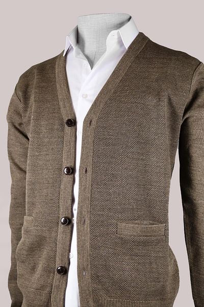 Nehir 244701208   River Wool Cardigan - Mink