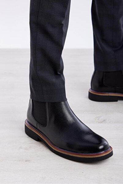 derinet Hakiki Deri Erkek Bot