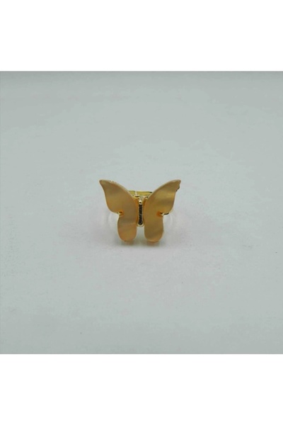 Tralles Takı Adjustable Gold Butterfly Ring