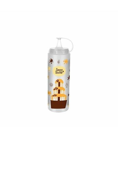 colezium Chocolate Sauce Bottle - Transparent - 700 ML