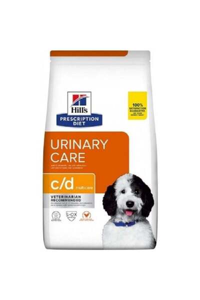 Hill's Prescription Diet Urinary Care C/d Tavuklu Köpek Kuru Maması 4 Kg (: 1...
