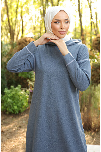 sefamerve 3082-05 Indigo Double Tracksuit Set