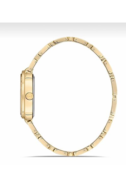 Manu Collection Kadın Gold Taşlı yılan desenli marka saat