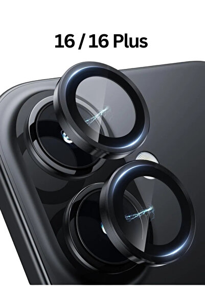 favorscase Apple Iphone 16 & Iphone 16 Plus Uyumlu Kamera Koruma Renkli Lens ...