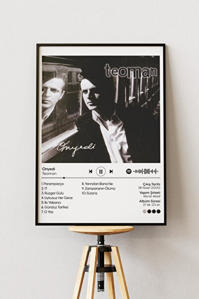 Sticksy Teoman - Onyedi Baskılı Duvar Posteri Çerçevesiz
