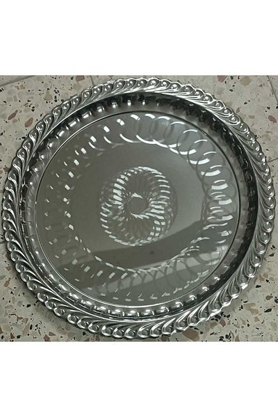 Angoravi Steel Tray Floor Table 47cm