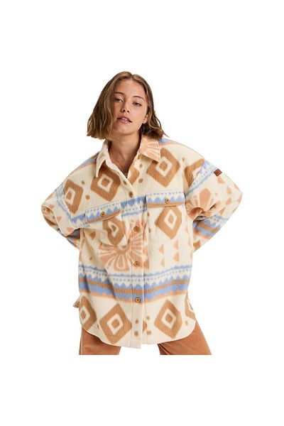 Roxy Morning Crush Shacket Women's Fleece Jacket