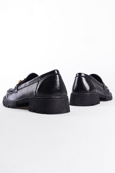 Capone Outfitters Damen-Loafer mit Trak-Sohle und Metallschnalle