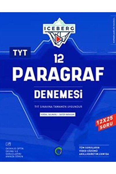Okyanus Yayınları TYT Paragraf Iceberg 12 Deneme