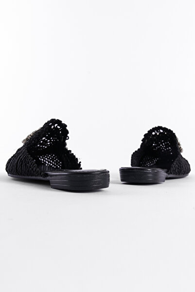 Capone Outfitters Dámské pantofle z pleteného úpletu Stoned Closed Toe