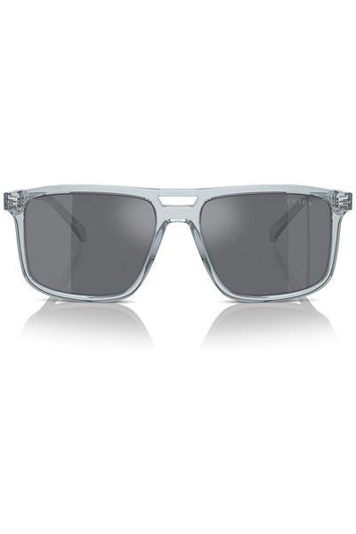 Prada نظارة شمسية موديل 8056262132852 رمادي للرجال
