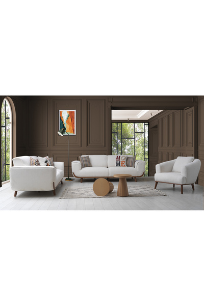 İZMİR ALİNDA MOBİLYA GÜRGEN İSKELETLİ ROMA KOLTUK TAKIMI 3+3+1 (KURULUM ÜCRET...