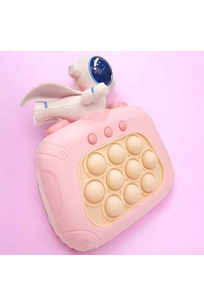 Ledarmy Pink Pop It Decompression Toy - Light Color Anti-Stress Game, for Kid and Adult