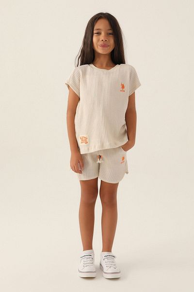 U.S. Polo Assn. Licensed Us Polo Assn Girls' Suit for Ages 4-15 - Latte
