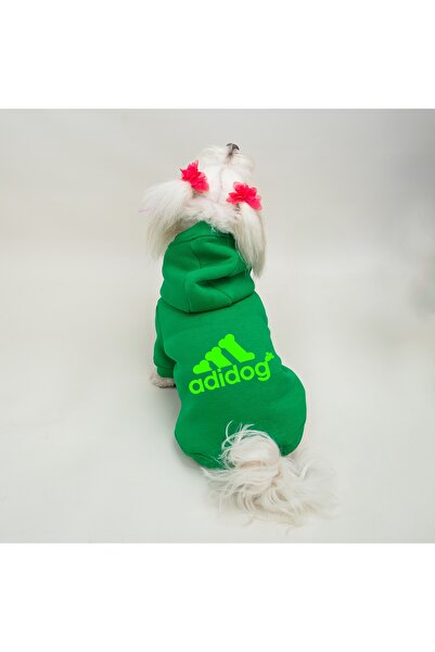 Buddy Store Kedi & Köpek Kıyafeti Elbiseleri Kıyafetleri Sweat - Adidog Baskı...