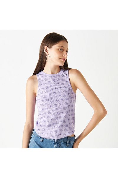 SP Characters All-Over Tom and Jerry Print Tank Top
