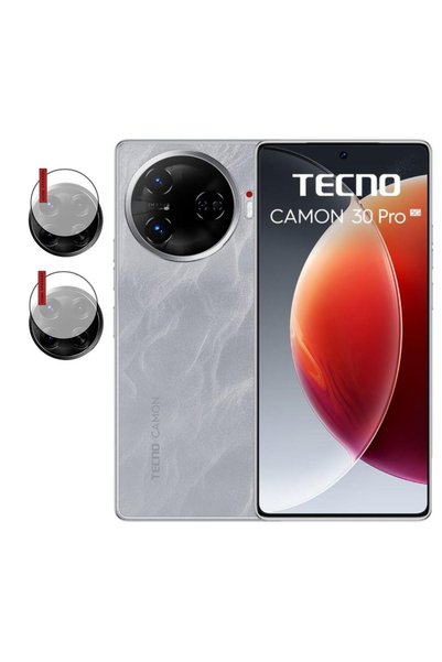 Ecr Mobile Tecno Camon 30 Pro 5g(CL8) Esnek Nano Kamera Lens Koruyucu (2 ADET)