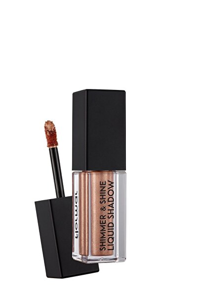 Flormar Metalik Likit Göz Farı (BAKIR) - Shimmer & Shine Liquid Shadow - 004 Sunset Look - 8682536003124