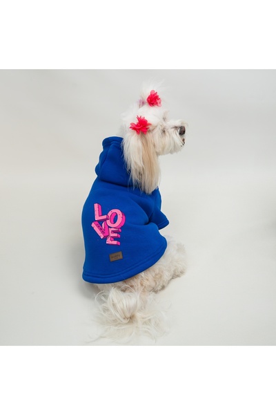 Buddy Store Kedi & Köpek Kıyafeti Elbisesi Giysileri سويت شيرت - Love Baskılı...