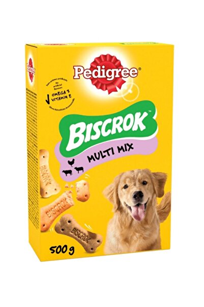 Pedigree Biscrok Multi Mix Köpek Ödül Bisküvisi 500 G(.03/2025) - Petshopundan