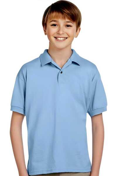 Uniquerrs Tricou cu gât polo pentru băieți - 100% bumbac, uniformă casual și ...