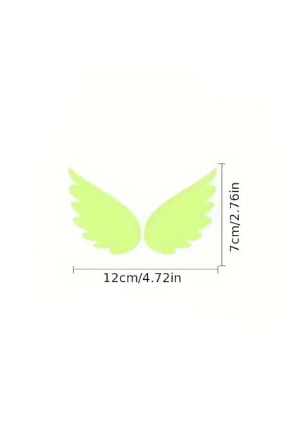 Major Selection Set de autocolante pentru prize cu tematică Wing Glow in the Dark