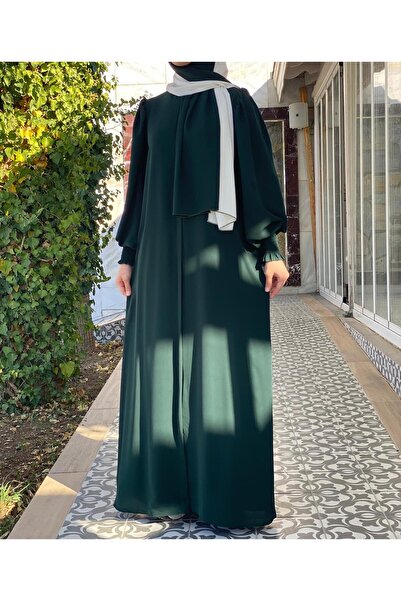 NAKŞİDİL Medina Silk Balloon Μανίκι Ferace