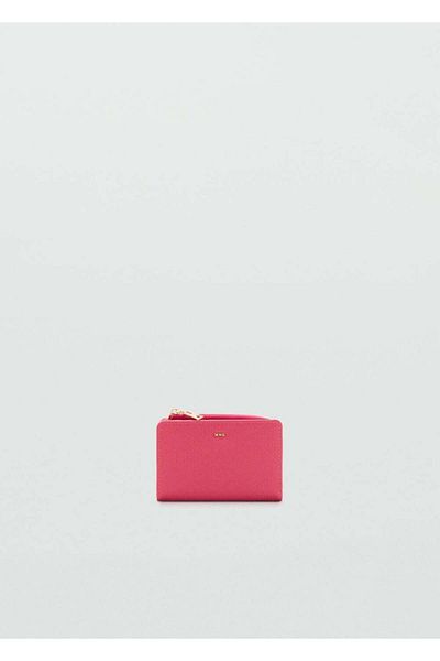 MANGO Woman Brieftasche im Safiano-Look