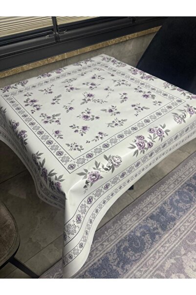 zeyrek tekstil Kaymaz Elyaflı Pvc Dertsiz Silinebilir Muşamba Masa Örtüsü, Ye...