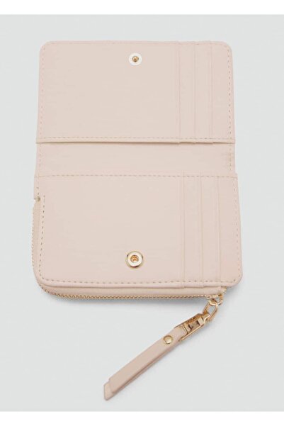 MANGO Woman Dekoratif dikişli cüzdan